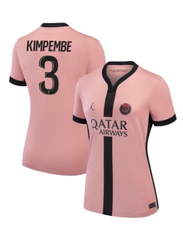 Zenske Futbalové oblečenie Paris Saint-Germain Presnel Kimpembe #3 2024-25 Krátky Rukáv - Tretina